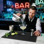 4 Pack Non-Slip Rubber Bar Mats for Home Use
