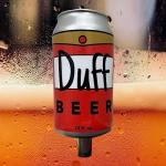 Duff Beer Tap Handle in Custom Can Design