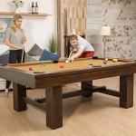 EastPoint Dayton 96-Inch Beige Pool Table