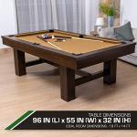 EastPoint Dayton 96-Inch Beige Pool Table