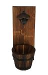 Beer O' Clock Rustic Wall Bottle Opener