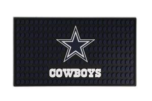 NFL Bar Mat - Non-Slip Rubber, 19” x 11”