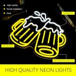 Dimmable Beer Neon Sign for Man Cave Decor