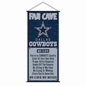 Dallas Man Cave Fan Banner for Wall or Door