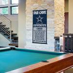 Dallas Man Cave Fan Banner for Wall or Door