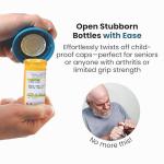 Jokari Easy Open Bottle Opener with Magnifier