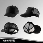 Black Ace Embroidered Trucker Hat for Poker Fans