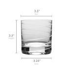 Mikasa Cheers Double Old Fashioned Glasses - Set of 4