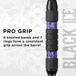 Viper Black Ice 18g Soft Tip Darts - Purple Rings