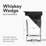 Corkcicle Whiskey Wedge - Stylish Ice Mold Glass