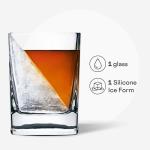 Corkcicle Whiskey Wedge - Stylish Ice Mold Glass