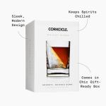 Corkcicle Whiskey Wedge - Stylish Ice Mold Glass