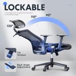 High Back Mesh Ergonomic Office Chair with Wheels