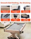VEVOR 3-in-1 7ft Pool, Tennis, Dining Table Set