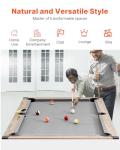 VEVOR 3-in-1 7ft Pool, Tennis, Dining Table Set