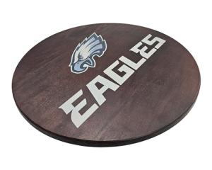 Philadelphia Eagles Wooden Lazy Susan - 18" Turntable