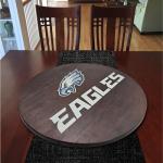 Philadelphia Eagles Wooden Lazy Susan - 18" Turntable