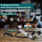 FERRODAY 8" D-System Keg Tap Pump