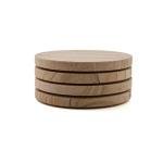 Desert Sandstone Coaster - Unique Patterns, 4 Inch