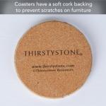 Desert Sandstone Coaster - Unique Patterns, 4 Inch