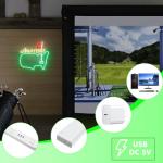 AUGELRE Golf Neon Sign for Man Cave Decor