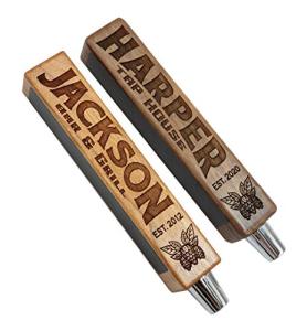 Personalized Beer Tap Handle with Chalkboard – Custom Engraved