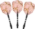 Fat Cat Pink Camo Steel Tip Darts Set