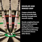 Fat Cat Pink Camo Steel Tip Darts Set