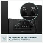Panasonic Compact Stereo System with CD and Bluetooth