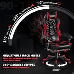 Vonesse High Back Gaming Chair with Footrest