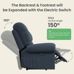 Ultra-Comfy Power Recliner Chair with USB Port