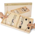16-Inch Wooden Sling Puck Game for Families