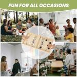16-Inch Wooden Sling Puck Game for Families