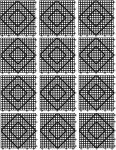 San Jamar Interlocking Bar Service Mat, Black