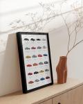 Vintage Sports Car Poster for Your Man Cave