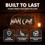 Rustic Wall Sign for Man Cave Decor
