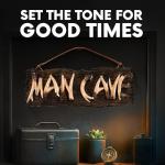 Rustic Wall Sign for Man Cave Decor