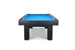 Sleek Ebony 8FT Slate Billiard Pool Table