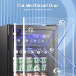 Mini Fridge for Beverages and Wine – 100 Can