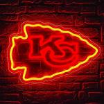 Football Neon Wall Sign for Man Cave Decor