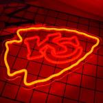 Football Neon Wall Sign for Man Cave Decor