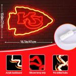 Football Neon Wall Sign for Man Cave Decor