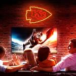 Football Neon Wall Sign for Man Cave Decor