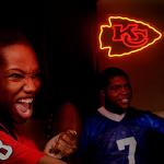 Football Neon Wall Sign for Man Cave Decor