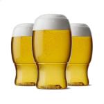 Unbreakable 18oz Plastic Beer Glasses - 12 Pack