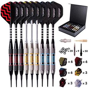 Professional Soft Tip Darts Set with Extras