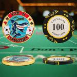 Lucky Horseshoe Poker Guard and Chip Set