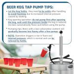 8" Stainless Steel Keg Tap Pump for Parties