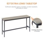 Elevon Industrial Bar Table Set with Stools