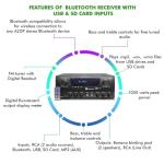 1000 Watts Bluetooth Home Theater Sound System Kit
